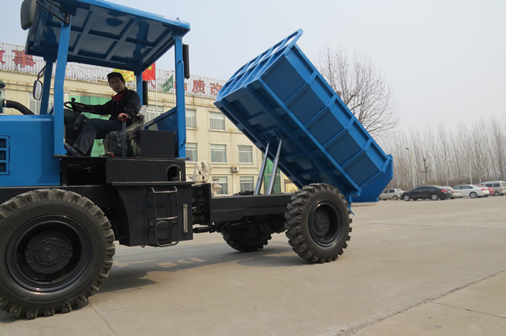 徐州啟揚輪式四驅山地運輸車自卸車